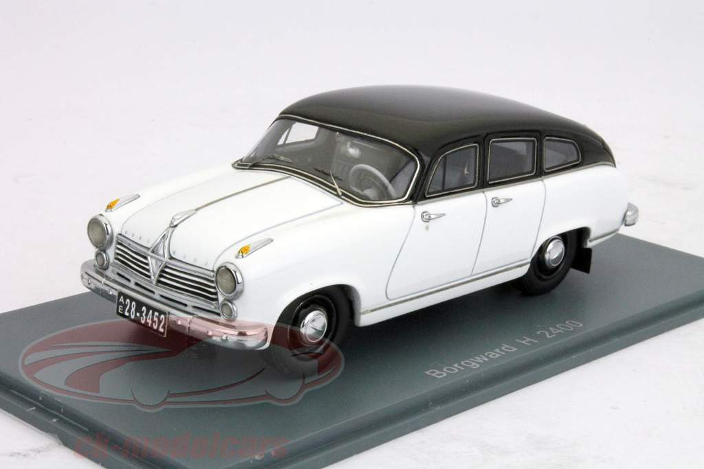 Borgwardハンザ2400ホワイト·ブラックネオ1時43