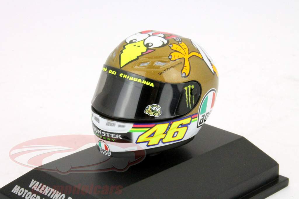 Minichamps 1:43 Valentino Rossi MotoGP Valencia 2009 helmet