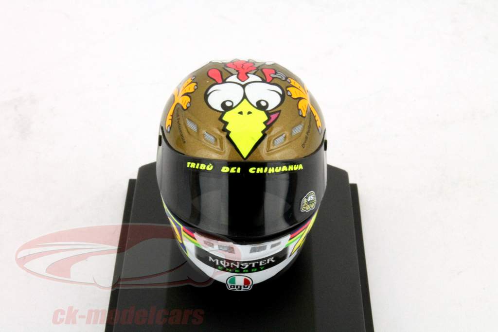 Minichamps 1:43 Valentino Rossi MotoGP Valencia 2009 helmet