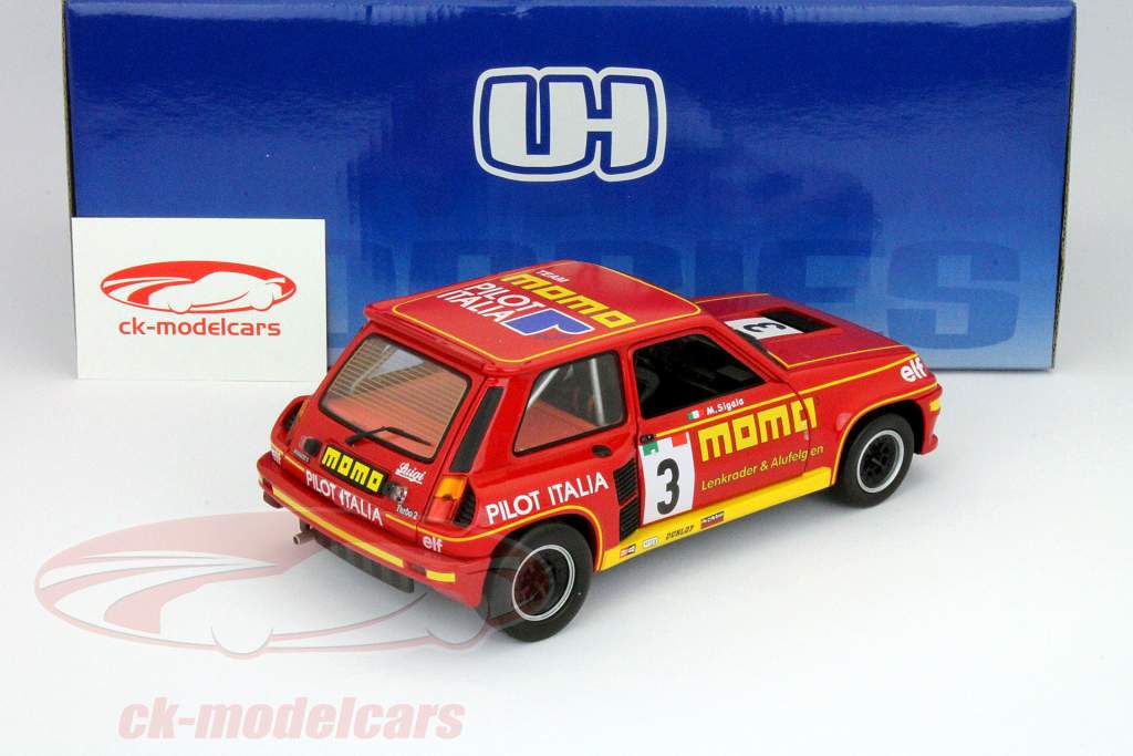ルノー5ターボ＃3のRSターボカップ1984 M. Sigala 1時18ユニバーサル趣味