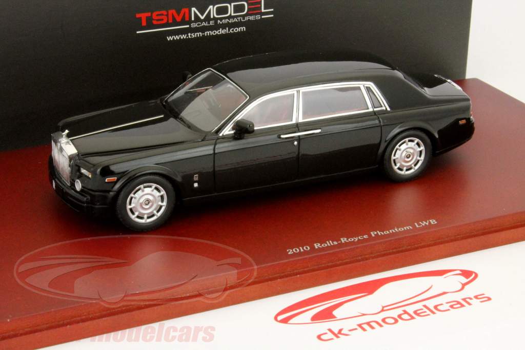 Rolls Royce Phantom LWB construido en 2010 negro 1:43 TrueScale