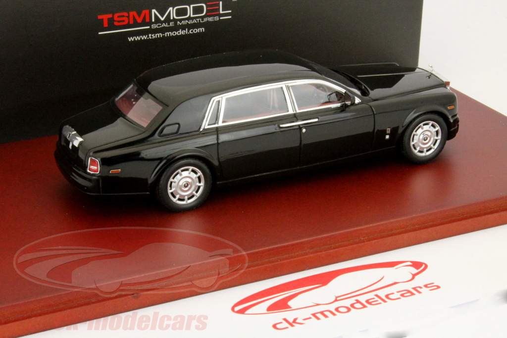 Rolls Royce Phantom LWB bouwjaar 2010 zwart 1:43 TrueScale