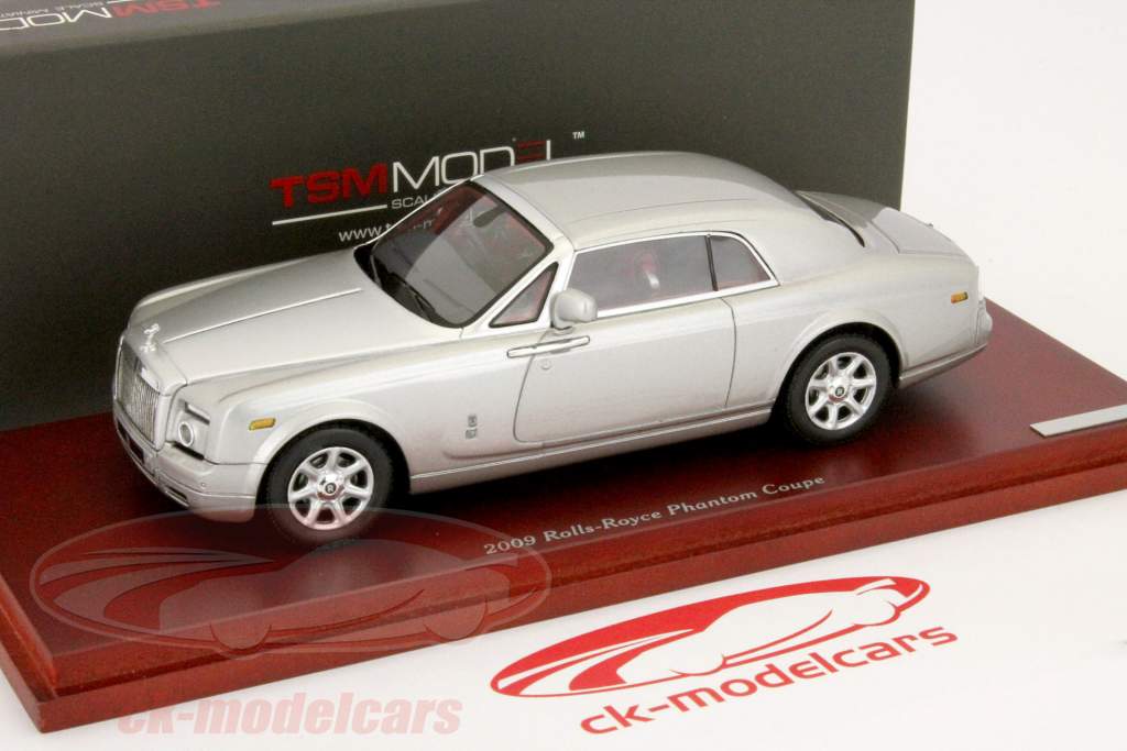 Rolls Royce Phantom Coupe bouwjaar 2009 zilver 1:43 TrueScale