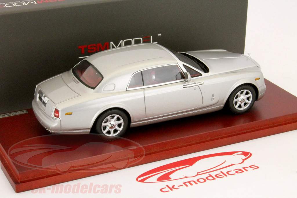 Rolls Royce Phantom Coupe bouwjaar 2009 zilver 1:43 TrueScale