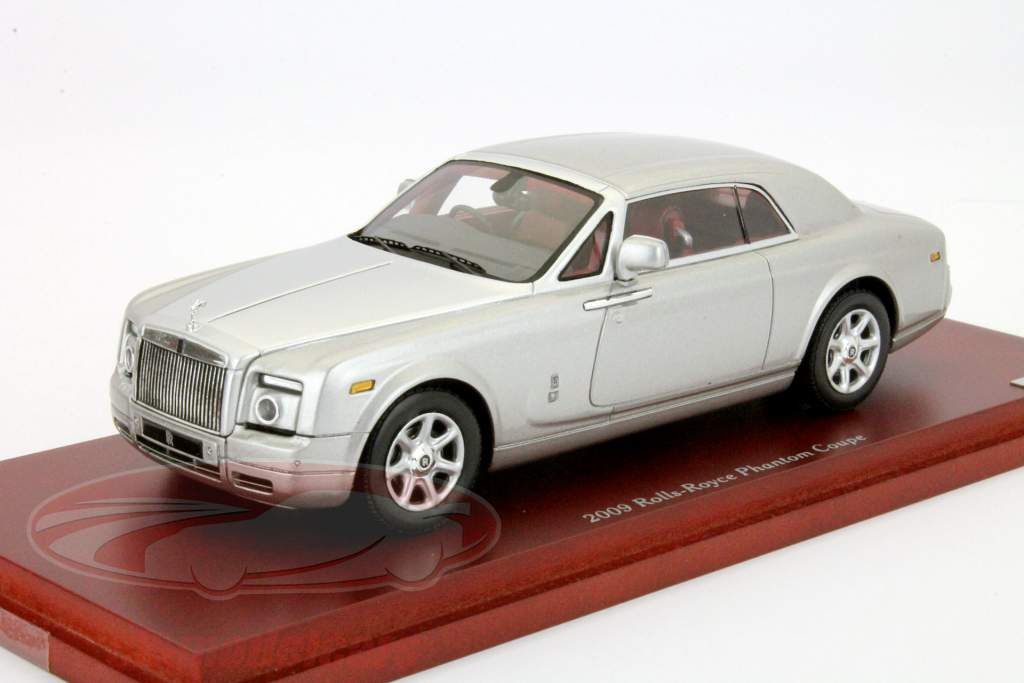 Rolls Royce Phantom Coupe built in 2009 silver 1:43 TrueScale