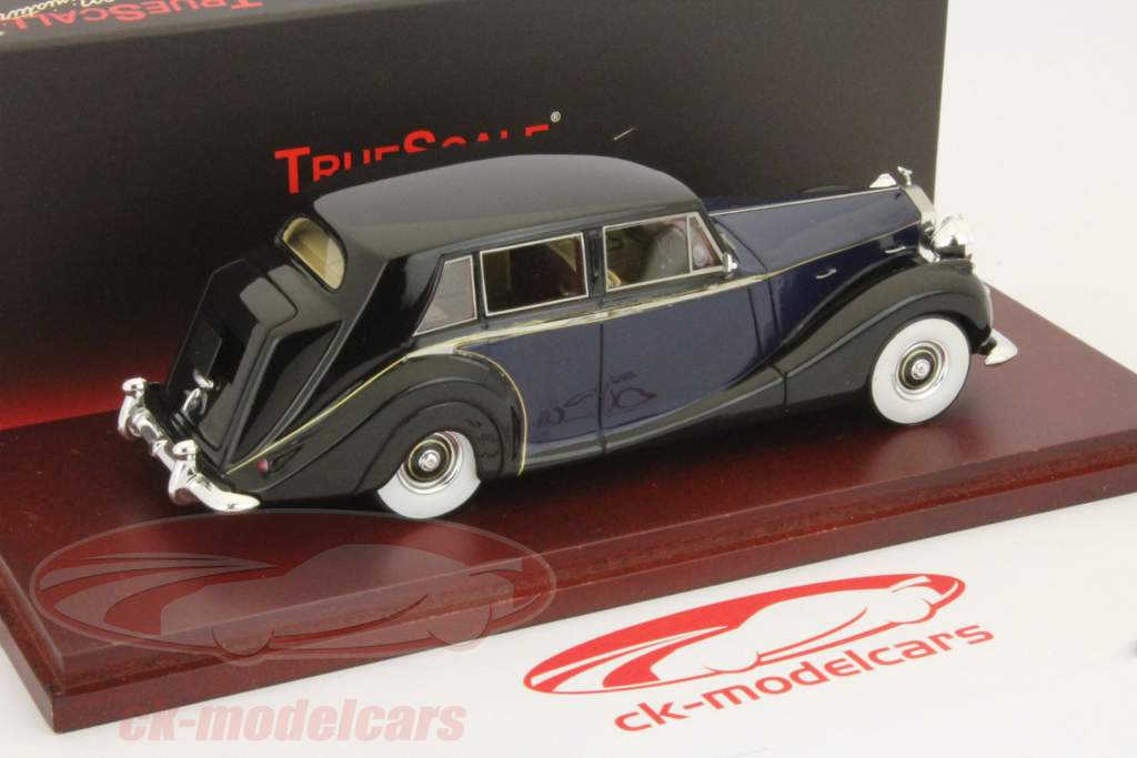 Rolls Royce Silver Wraith Park Ward Saloon Anno 1952 nero 1:43 TrueScale