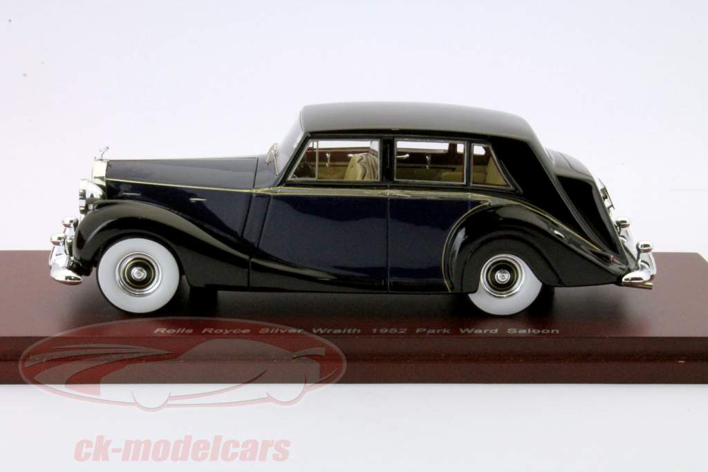 Rolls Royce Silver Wraith Park Ward Saloon Anno 1952 nero 1:43 TrueScale