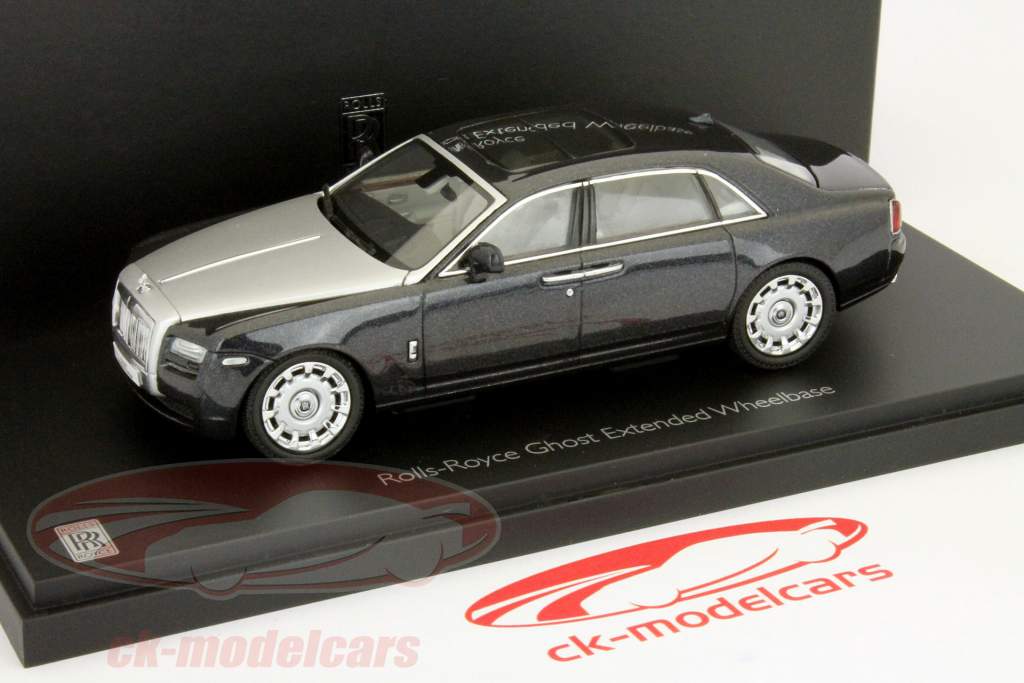 Rolls Royce Ghost EWB Anno 2012 grigio scuro 1:43 Kyosho