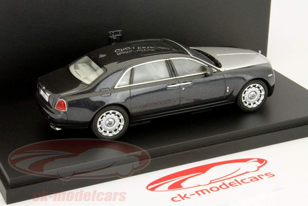 Rolls Royce Ghost EWB Год 2012 темно-серый Kyosho 1:43