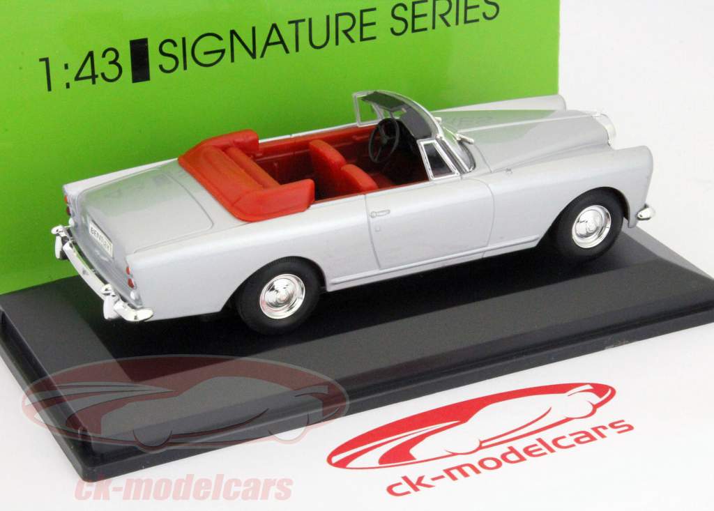 宾利欧陆S2沃德公园DHC的年份1961银1:43一鸣