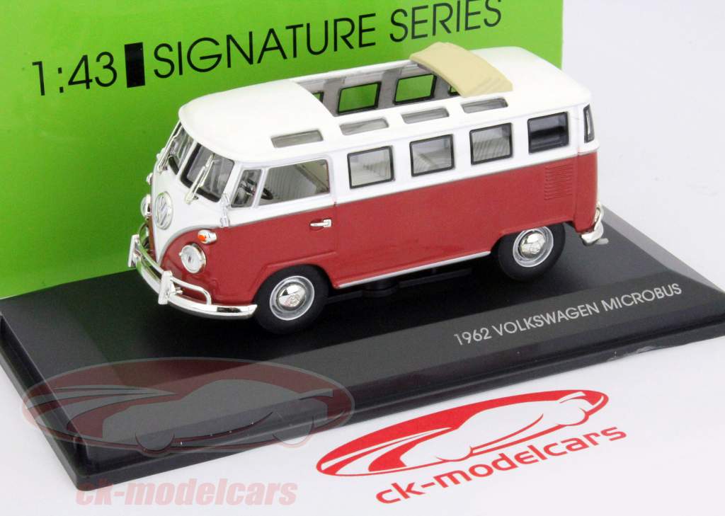 Volkswagen VW Microbus rojo / blanco 1:43 Yat Ming