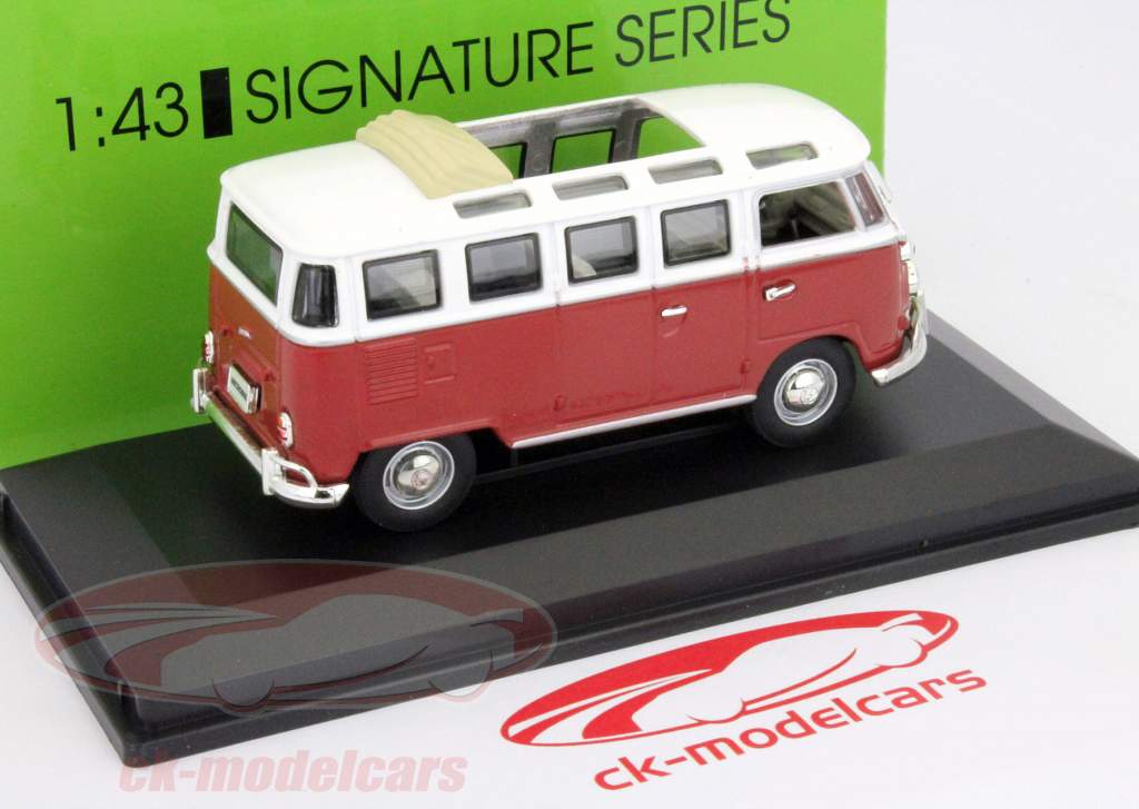 Volkswagen VW Microbus rojo / blanco 1:43 Yat Ming