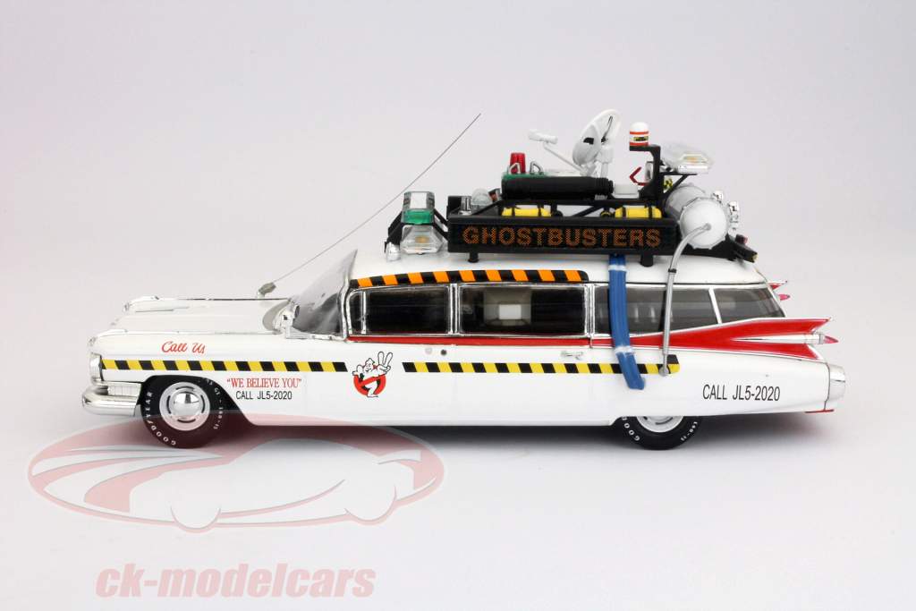HotWheels Elite 1:43 Cadillac Ecto 1a Ghostbusters Movie Car