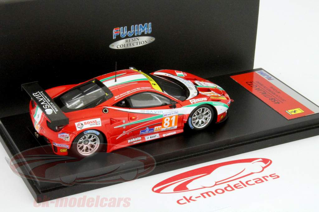 Fujimi 1:43 Ferrari 458 Italia GT2 #81 24h LeMans Perazzini