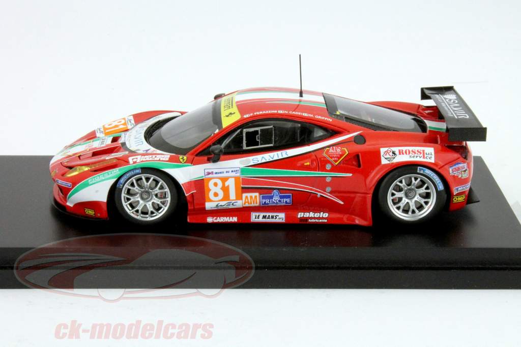 Fujimi 1:43 Ferrari 458 Italia GT2 #81 24h LeMans Perazzini