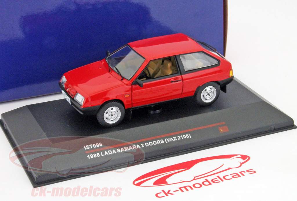 拉达萨马拉是1986年红1:43 IXO