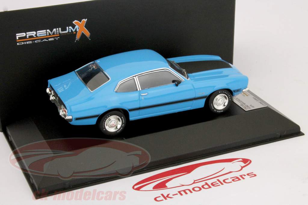 Ford Maverick 1974 GT синий / черный 1:43 Премиум X