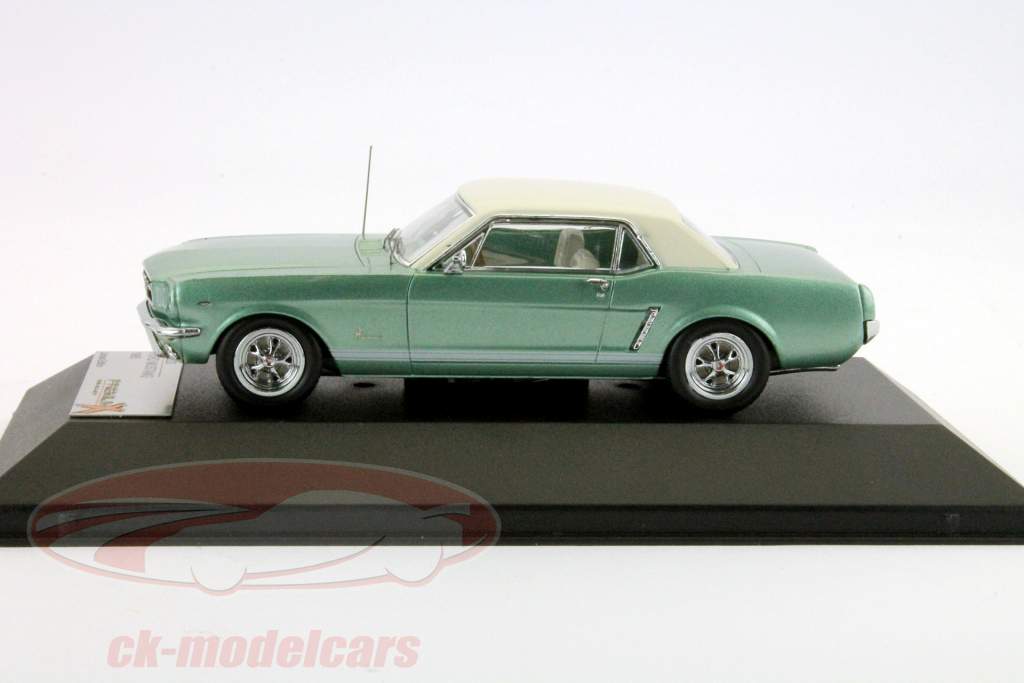 福特野马1965绿色金属1:43溢价X
