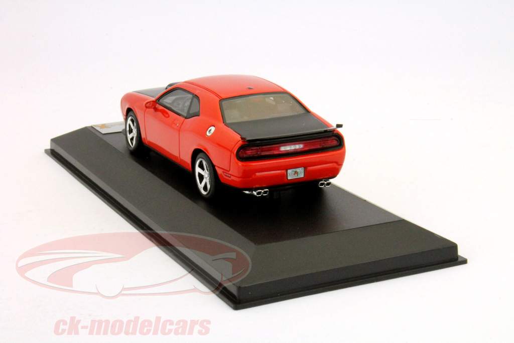 Dodge Challenger SRT10 anno 2009 rosso / nero 1:43 Premium X