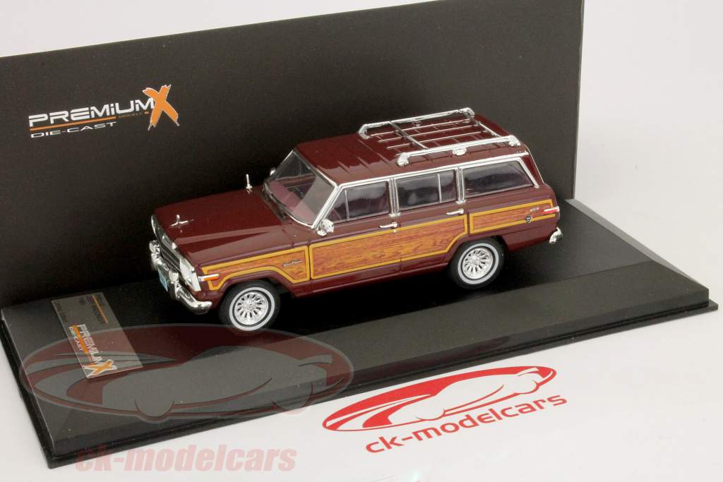 Premium X 1:43 Jeep Wagoneer Year 1989 dark PRD132 model car