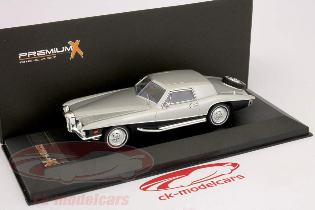 Stutz Blackhawk Coupe Año 1971 plata 1:43 premium X