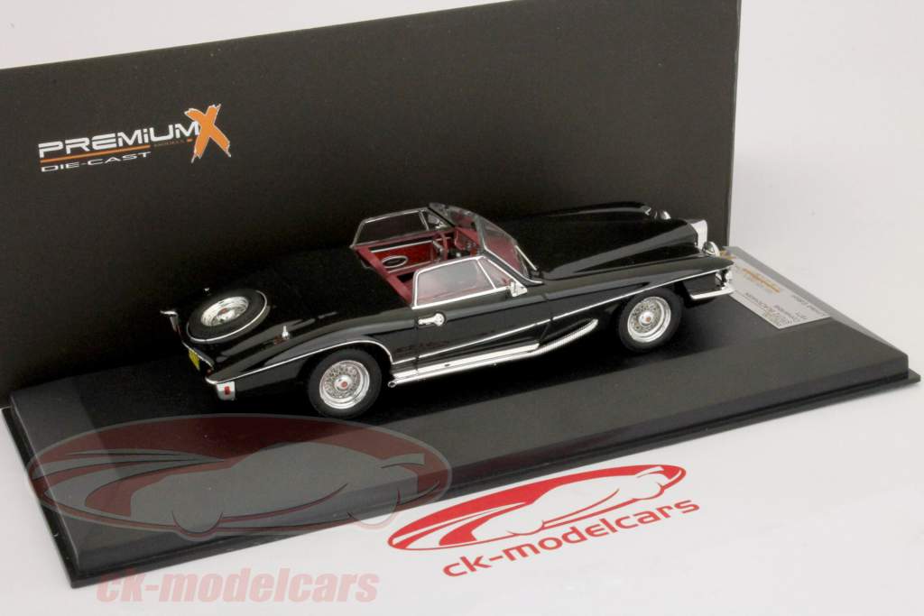 Stutz Blackhawk cabriolet 1971 black 1:43 Premium X