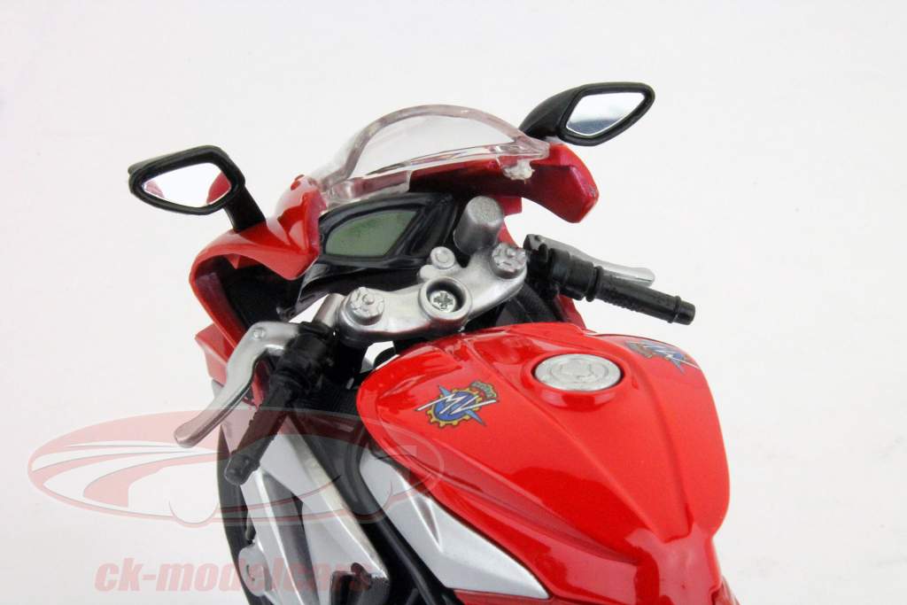 2012シルバー/レッド1時12分の完成モデルに建設されたMVアグスタF3