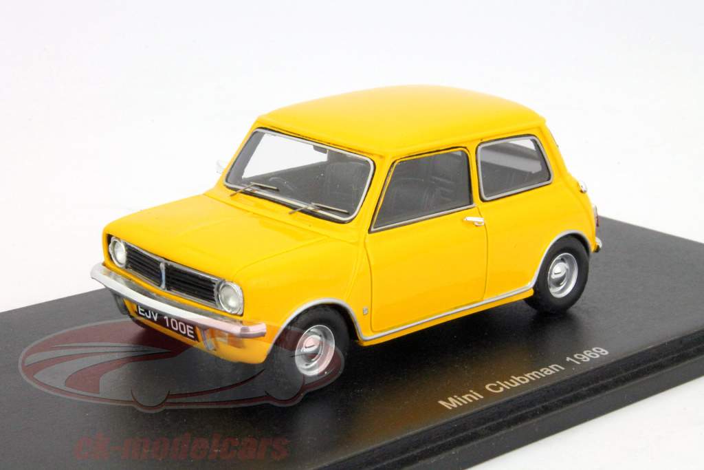 ミニクラブマン1969黄色1時43スパーク