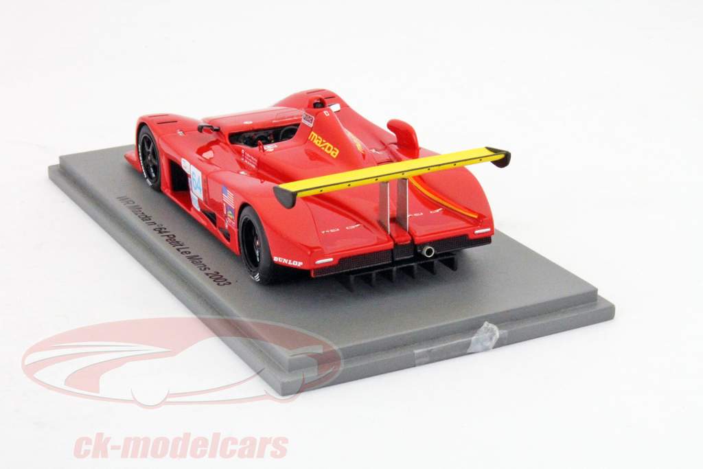 WR Mazda 24h LeMans 2003 Terada, Downing, Katz 1:43 Spark