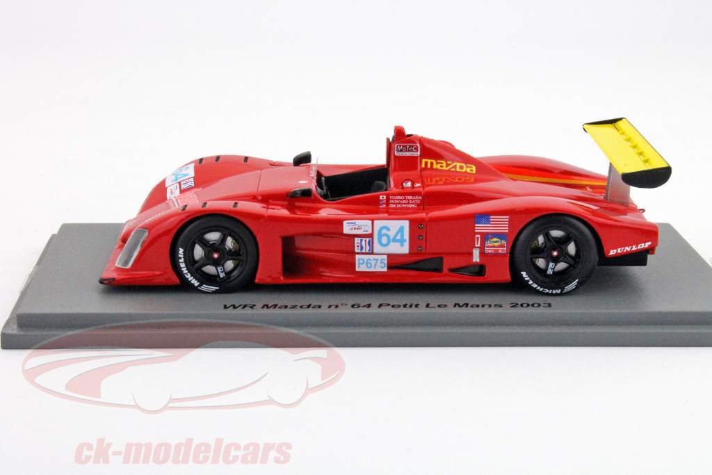 WR Mazda 24h LeMans 2003 Terada, Downing, Katz 1:43 Spark