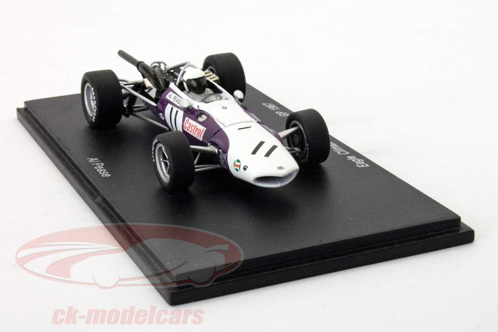 Al Pease Eagle Climax #11 GP Kanada Formel 1 1967 1:43 Spark