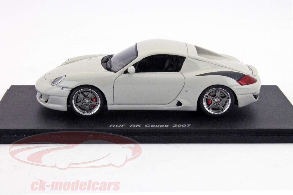 保时捷RUF RK双门轿跑车2007年白星火1:43