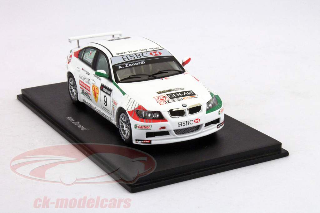 BMW 320si #9 WTCC 2009 Alex Zanardi 1:43 Spark