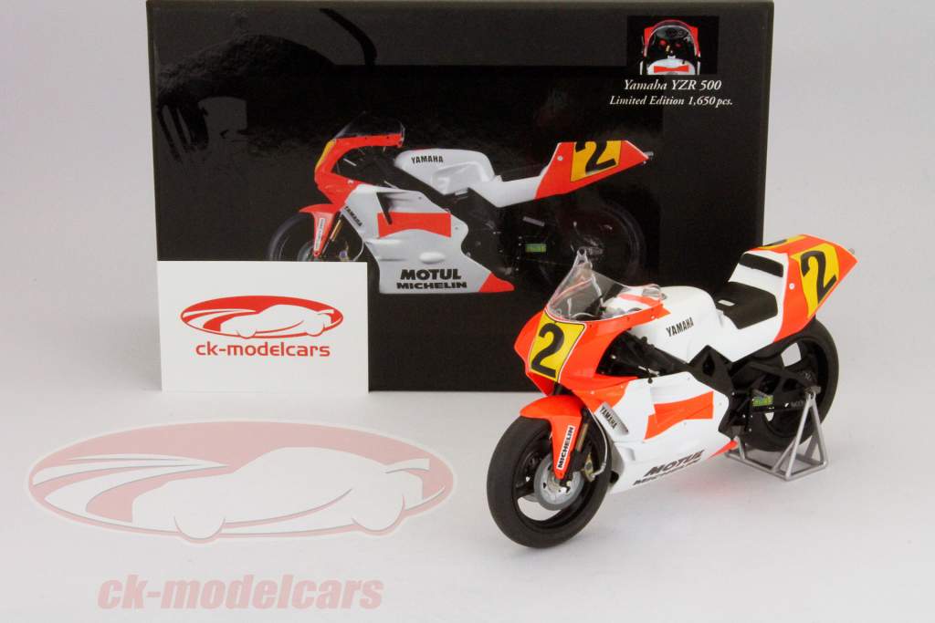 限定 1/12 ヤマハYZR500 w/カルトグラフデカール ウェイン・レイニー ハセガワ 1/12 YAMAHA YZR 500 89 ウェイン・レイニー 完成品