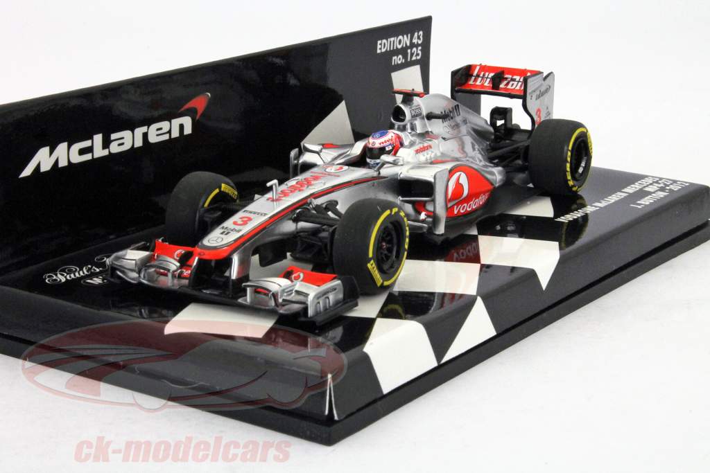J. Button McLaren Mercedes MP4-27 di Formula 1 2012 1:43 Minichamps