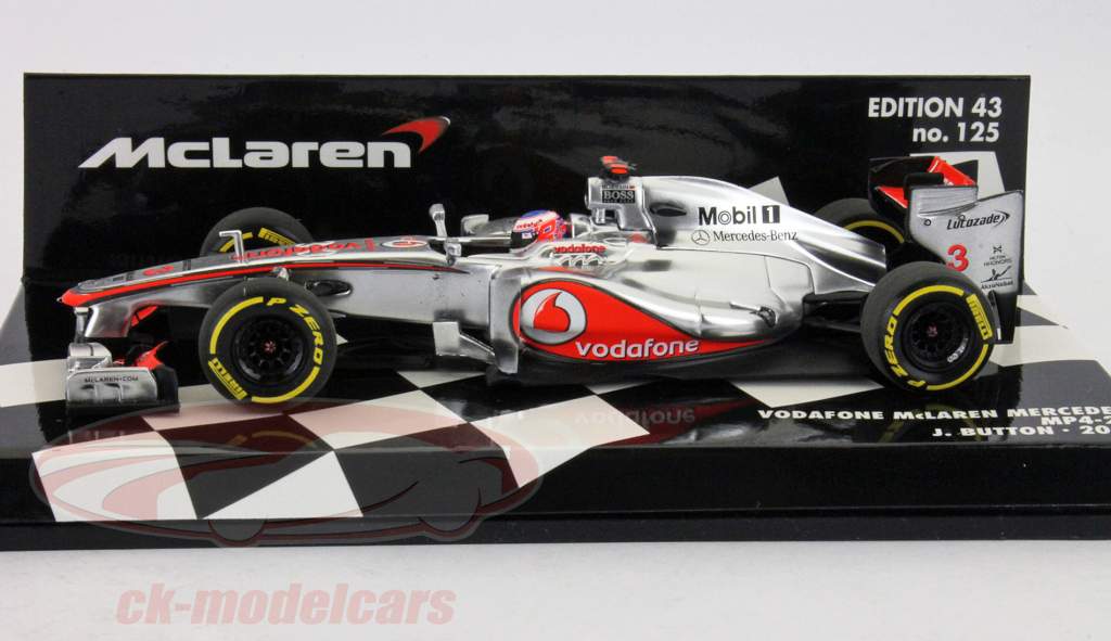 J. Button McLaren Mercedes MP4-27 di Formula 1 2012 1:43 Minichamps