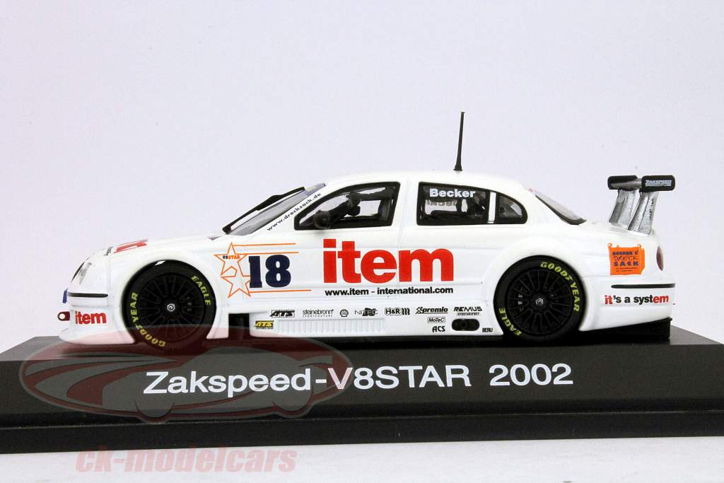 Jaguar S-Type V8 #18 Star 2002 Becker 1:43 Schuco