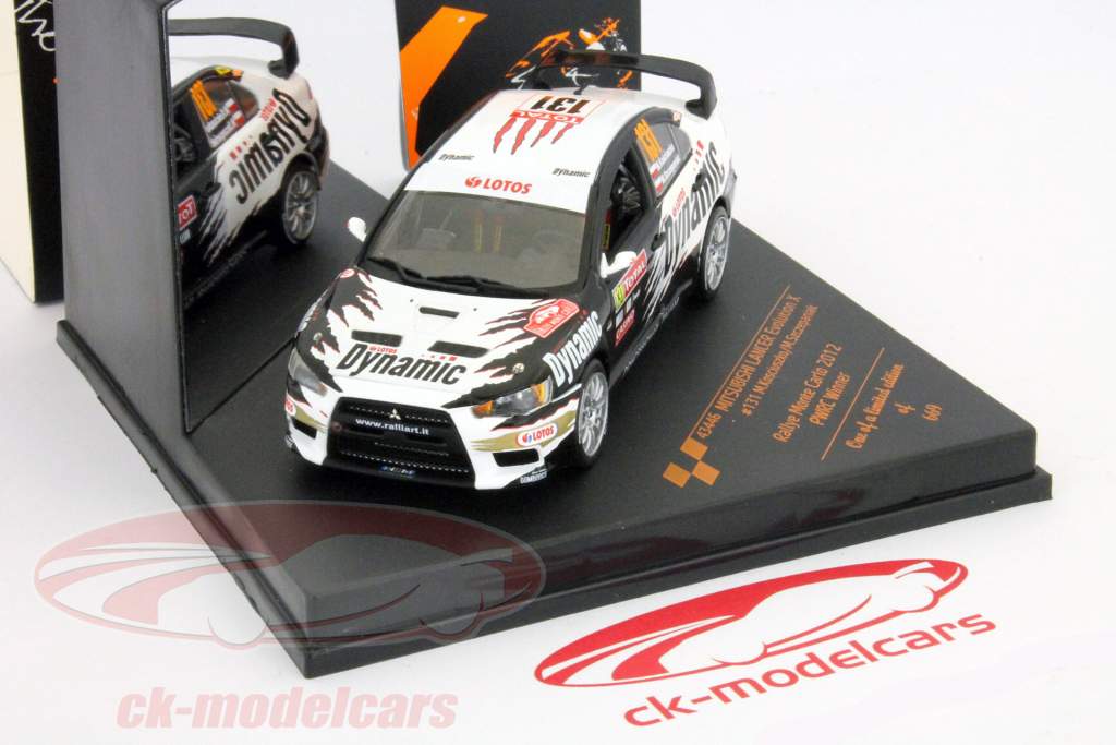 Mitsubishi Lancer Evolution X #131 Rally Monte-Carlo 2012 1:43 Vitesse