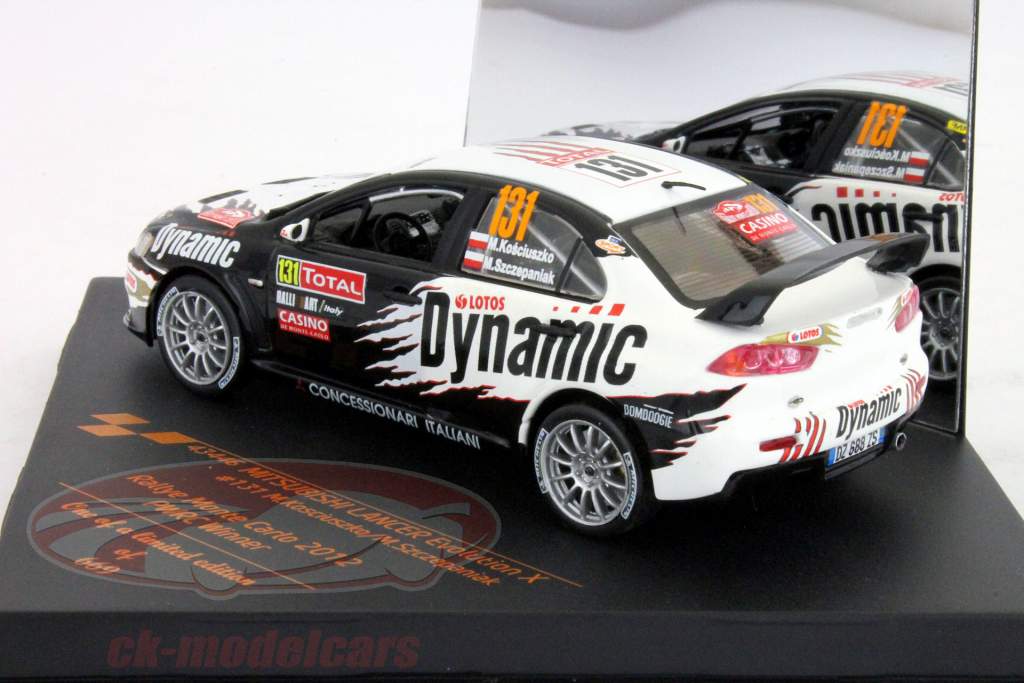 Mitsubishi Lancer Evolution X #131 Rally Monte-Carlo 2012 1:43 Vitesse