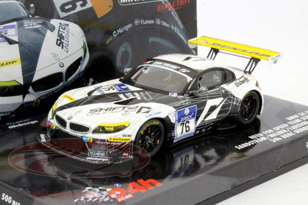 ミニカー 1/43 BMW Z4 GT3 #20 SCHUBERT 2013 / PMA Minichamps 1:43 BMW Z4 GT3 #76 24h Nürburgring 2011 Team
