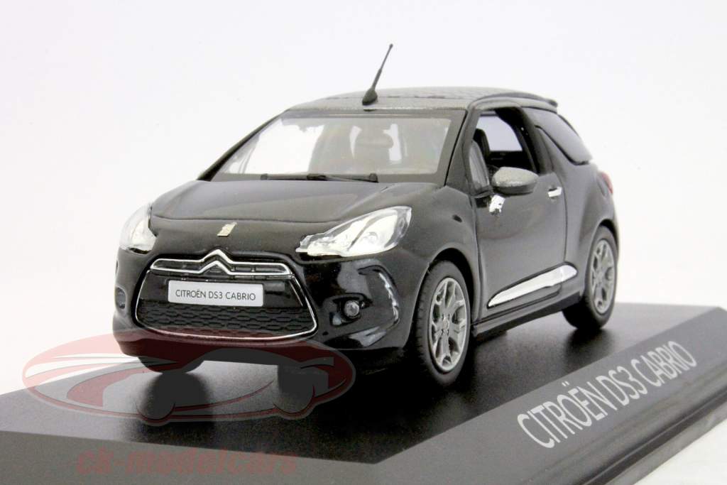Citroen DS3 Cabriolet Anno 2013 nero 1:43 Norev