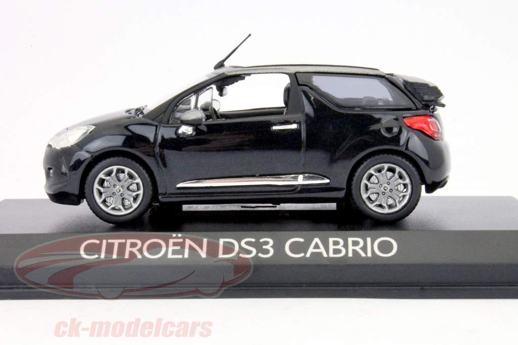 Citroen DS3 кабриолет Год 2013 черный 1:43 Norev