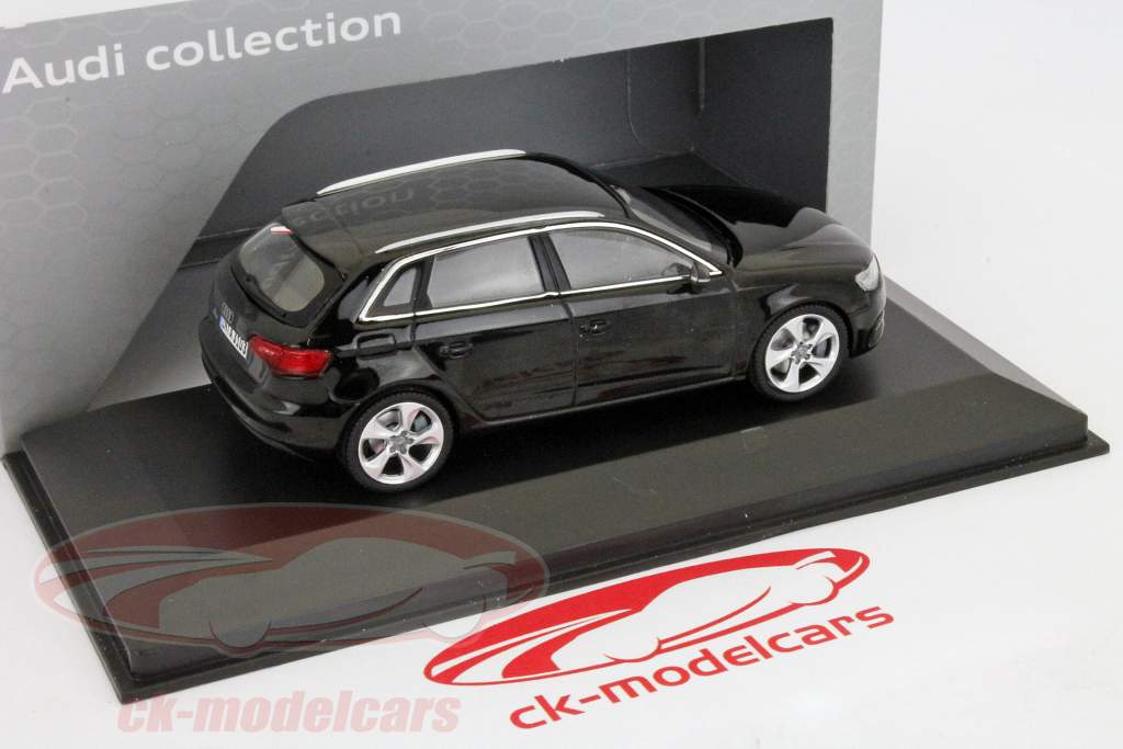 奥迪A3 Sportback的2012年黑色1:43旭格