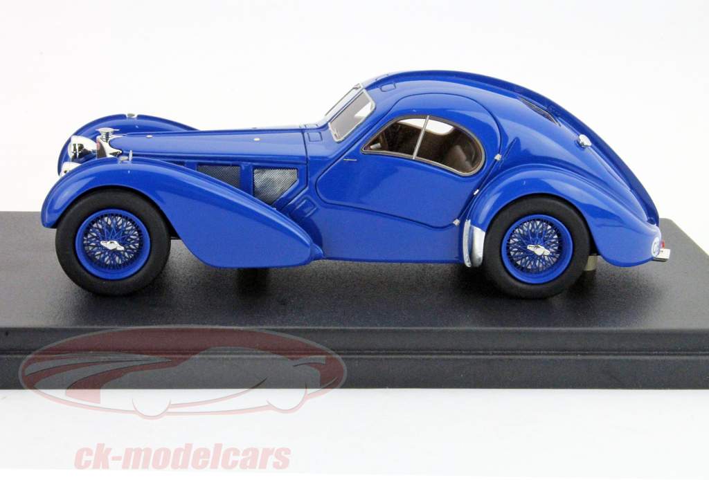 Bugatti Type 57S anno 1938 blu 1:43 LookSmart