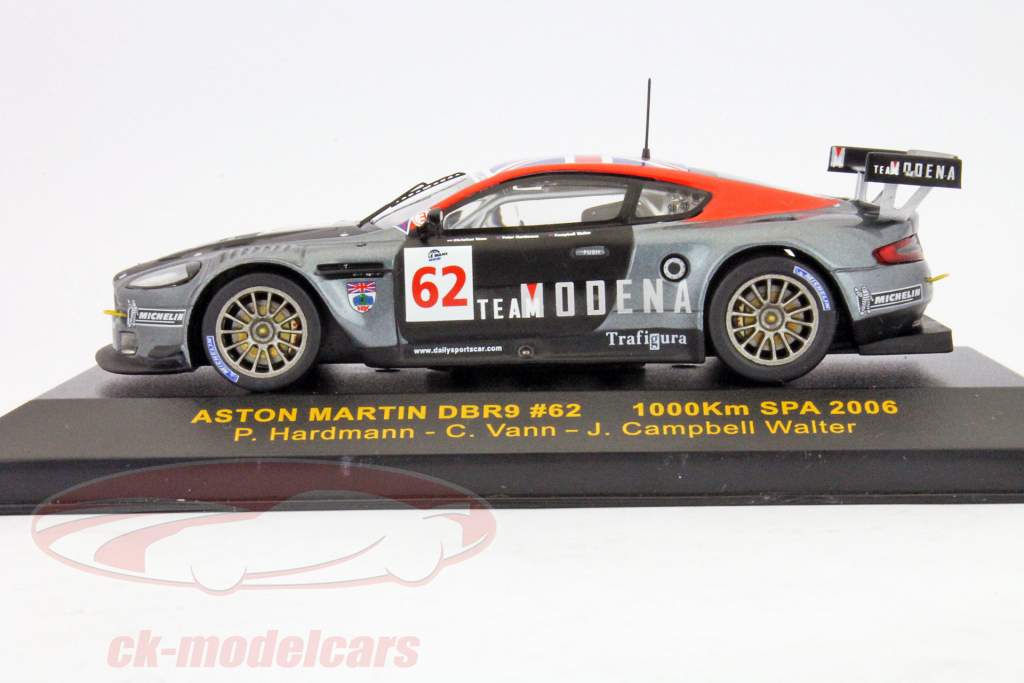 阿斯顿·马丁DBR9＃62 1000Km Spa 2006 1:43 Ixo