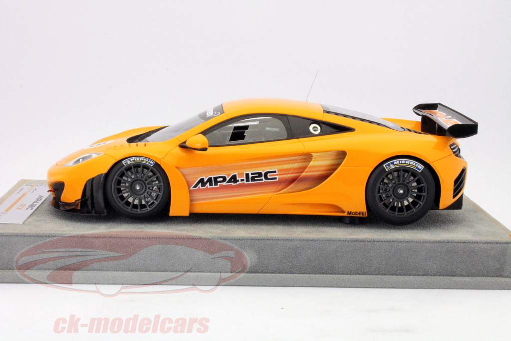 Tecnomodel 1:18 マクラーレンMP4-12C GT3＃59プレスリリース