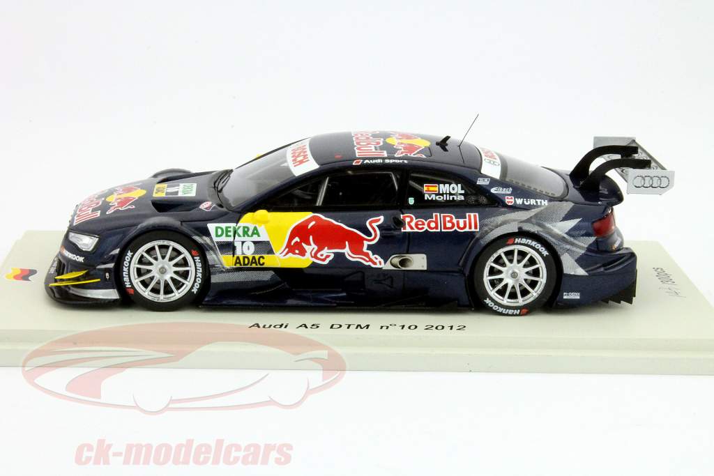 M.莫利纳奥迪A5 DTM 2012＃10红牛1:43星火