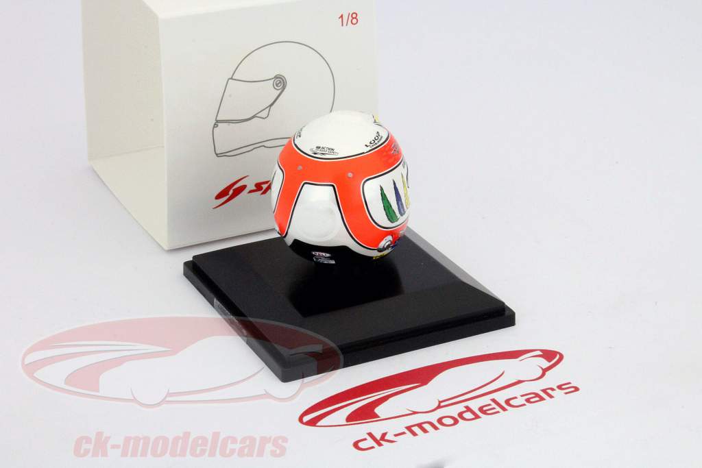 Tom Kristensen 24h LeMans 2011 Mini Hjelm 1: 8 Spark
