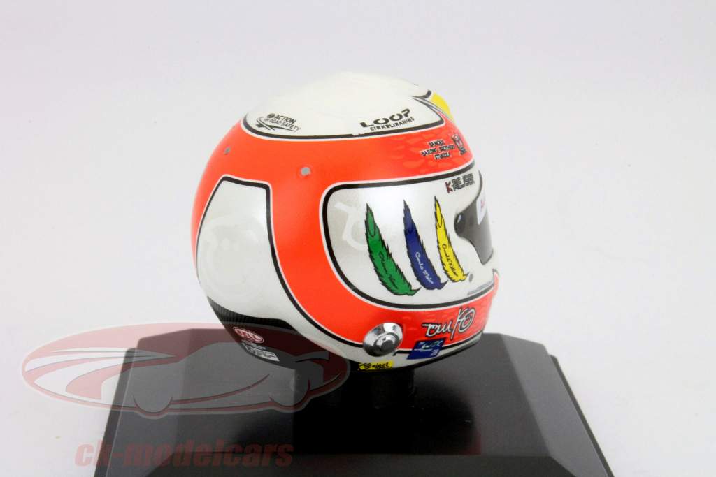 Tom Kristensen 24h LeMans 2011 Mini Casque Spark 1:08