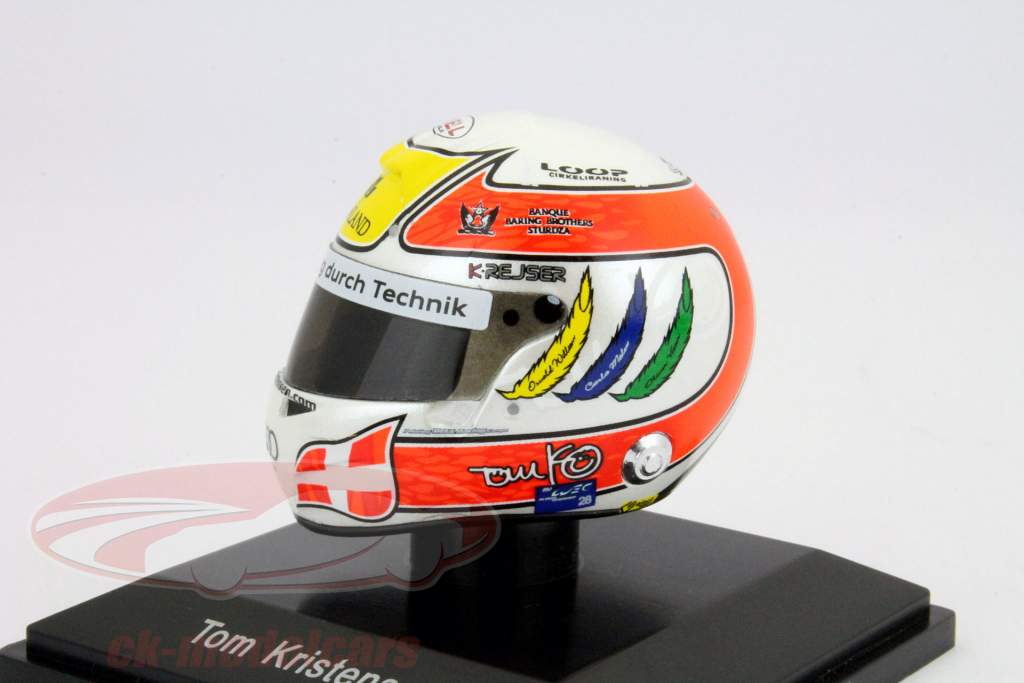 トム·クリステンセンの24ルマン2011ミニヘルメット1：8スパーク